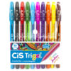 Caneta Cis Trigel Gel 1.0mm Fashion Est/10