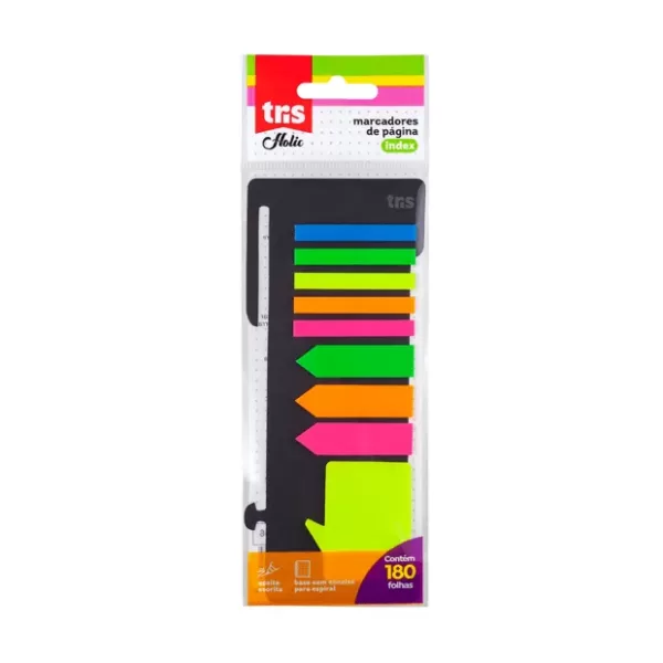 Marcador de Página Adesivo Holic Pop – C/180 UN – Tris